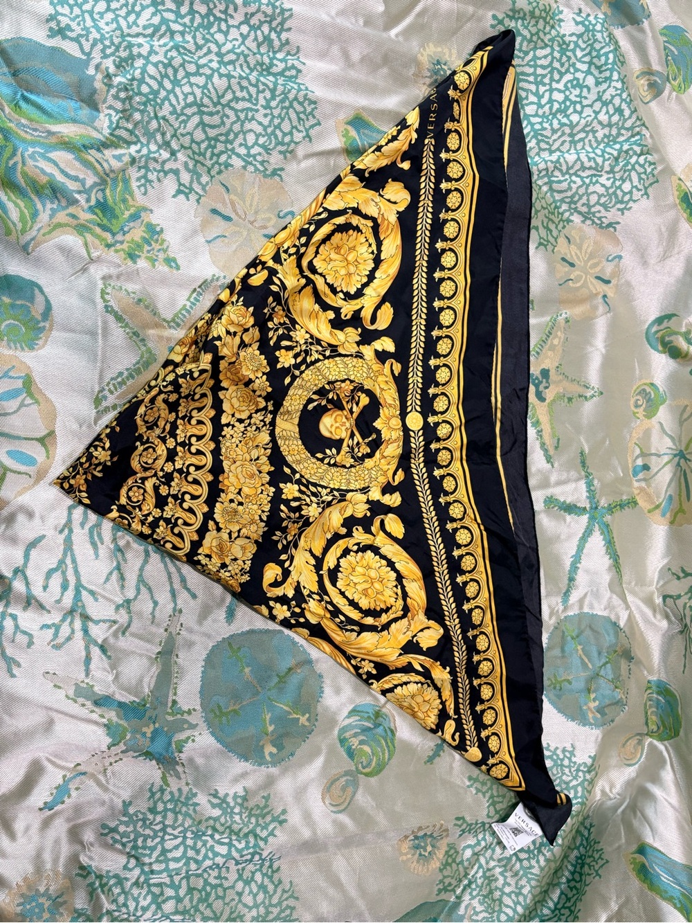 Versace Silk Vintage Scarf
